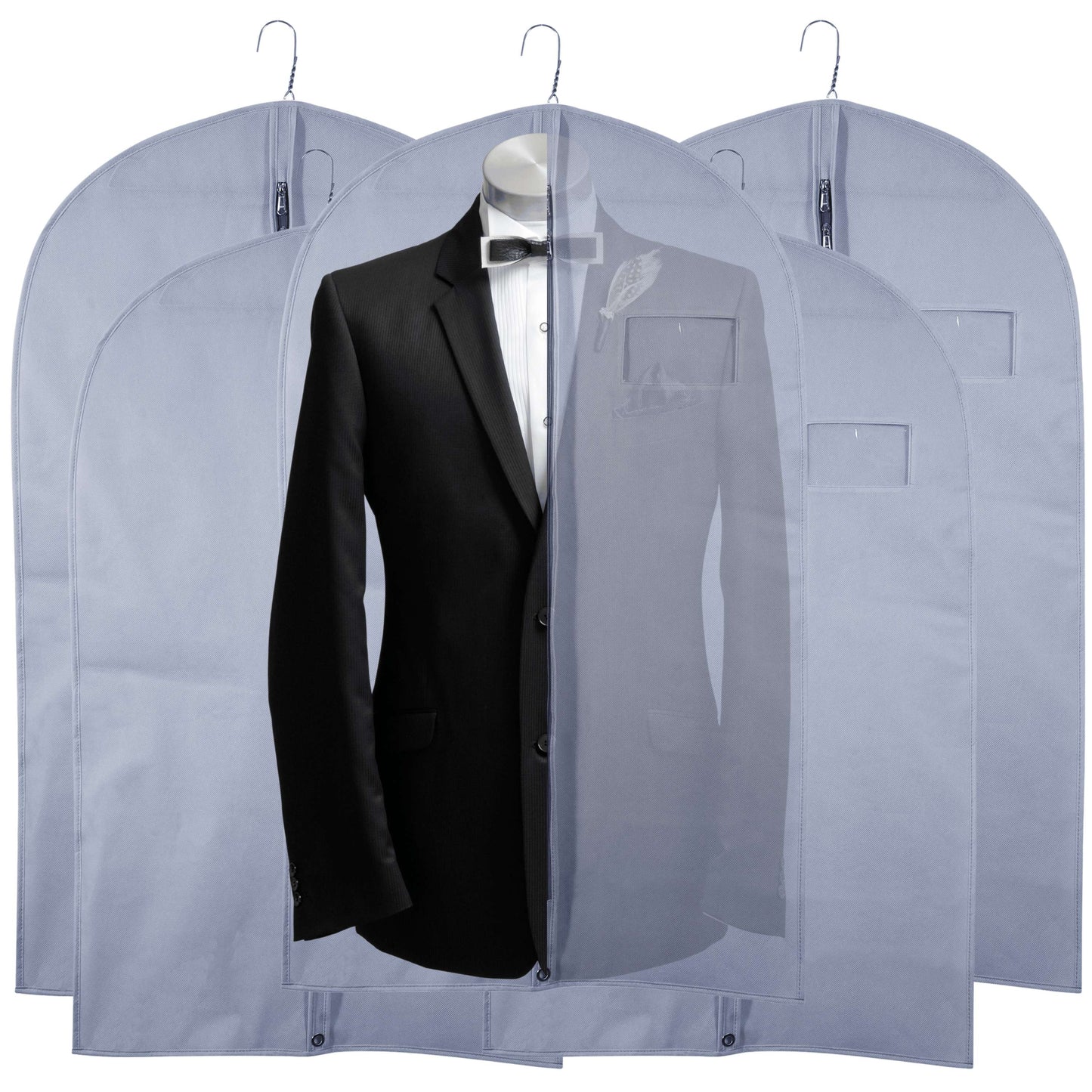 Suit Coat Cover - 40" Grey