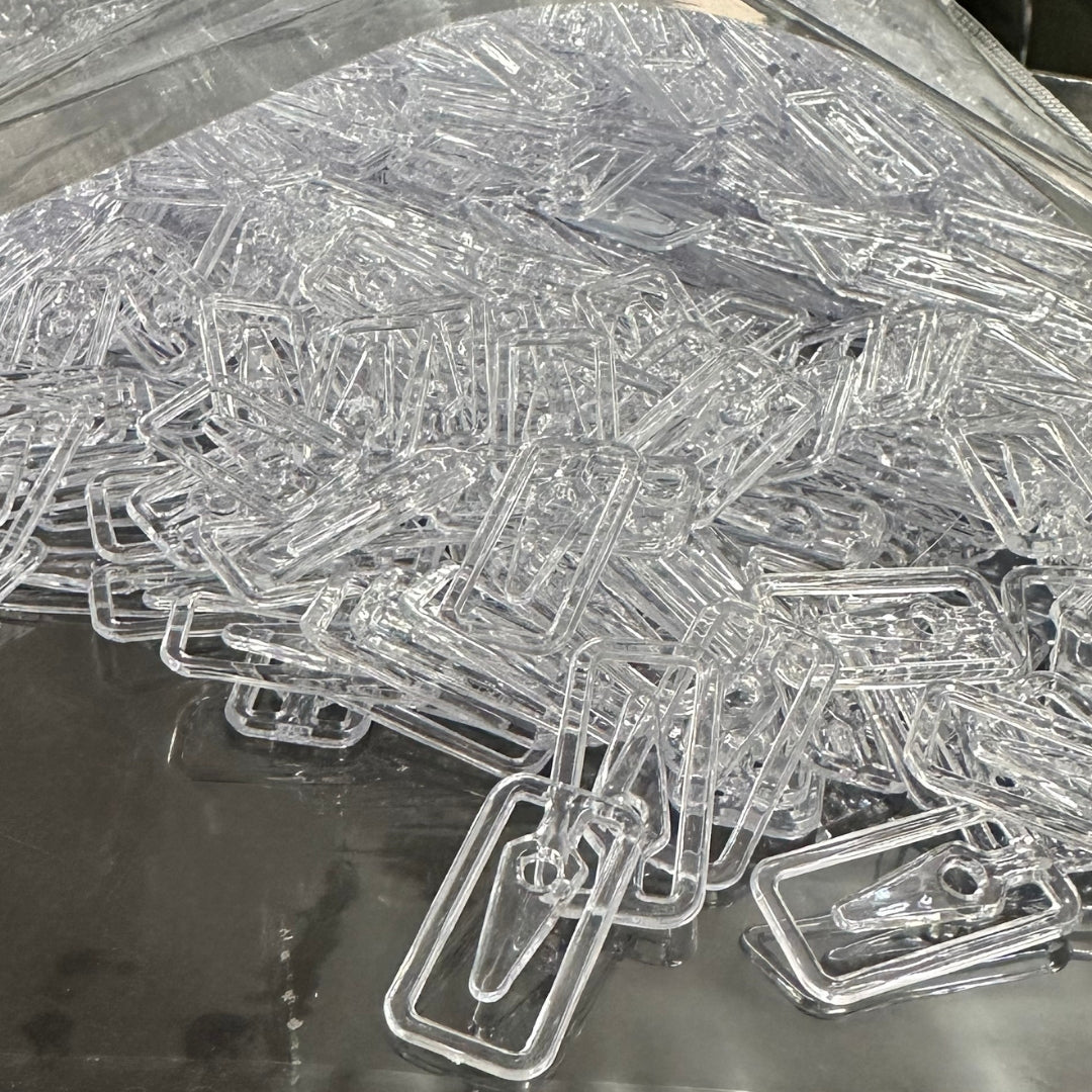 M Clip 2" (Clear) 1000 Pieces