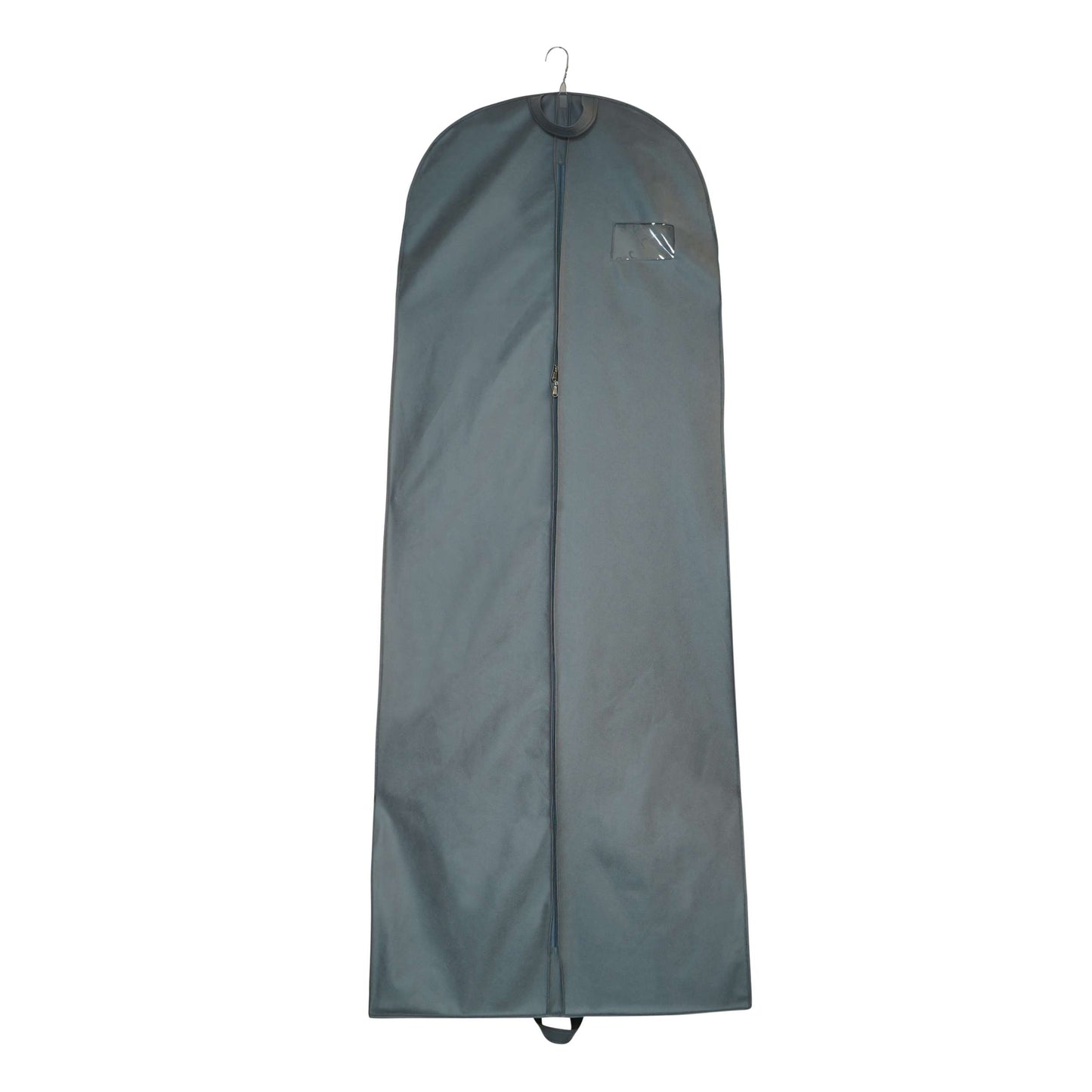 Wedding Lehenga Gown Long Dress Garment Cover Bags 72" with 8" Gusset - GREY