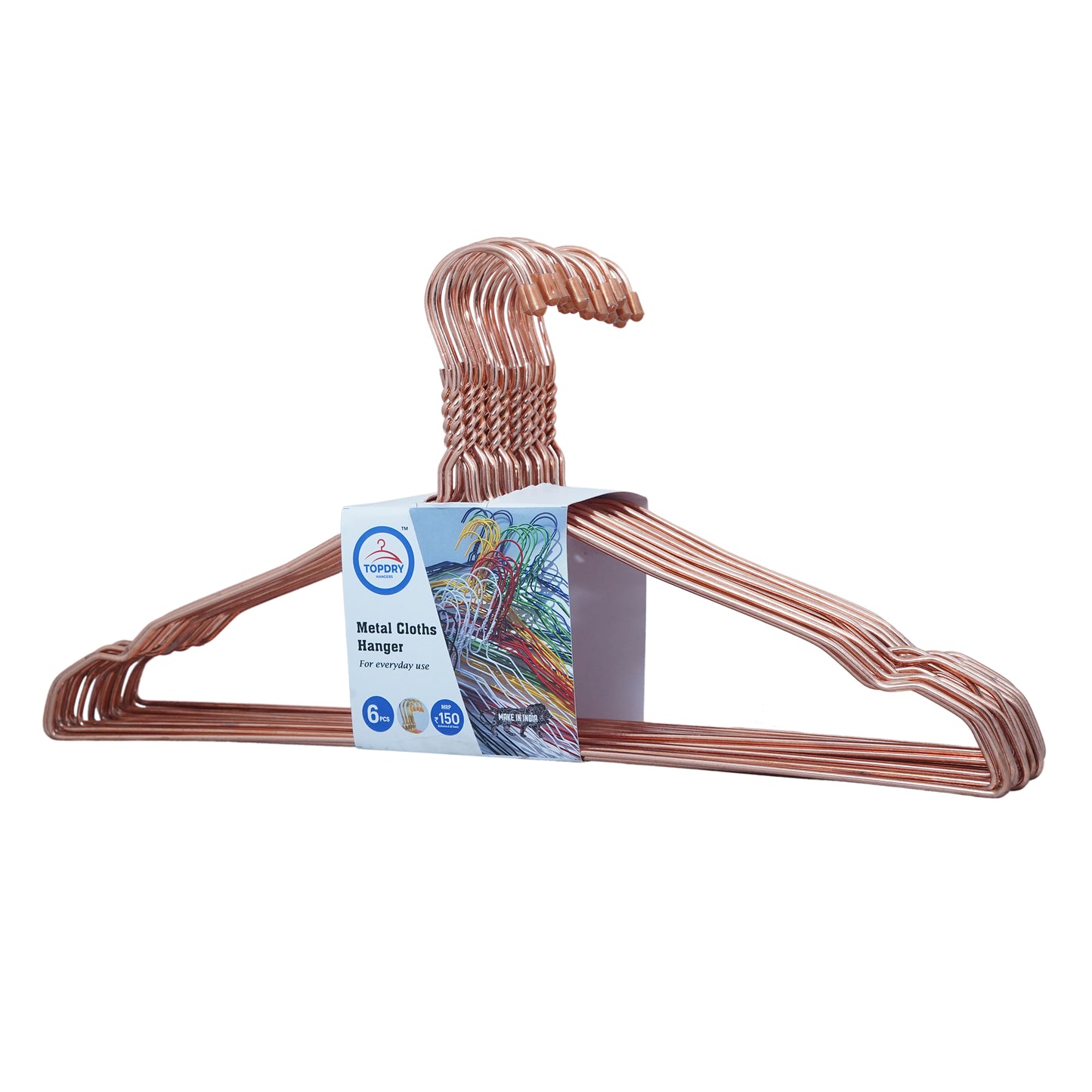 Premium Metal Hanger 16" 10 Gauge - Rose Gold