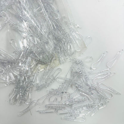 J Clip 2" (Clear) 1000 Pieces