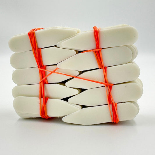 Shirt Collar Stay 2 Inches White (1000 Pieces)