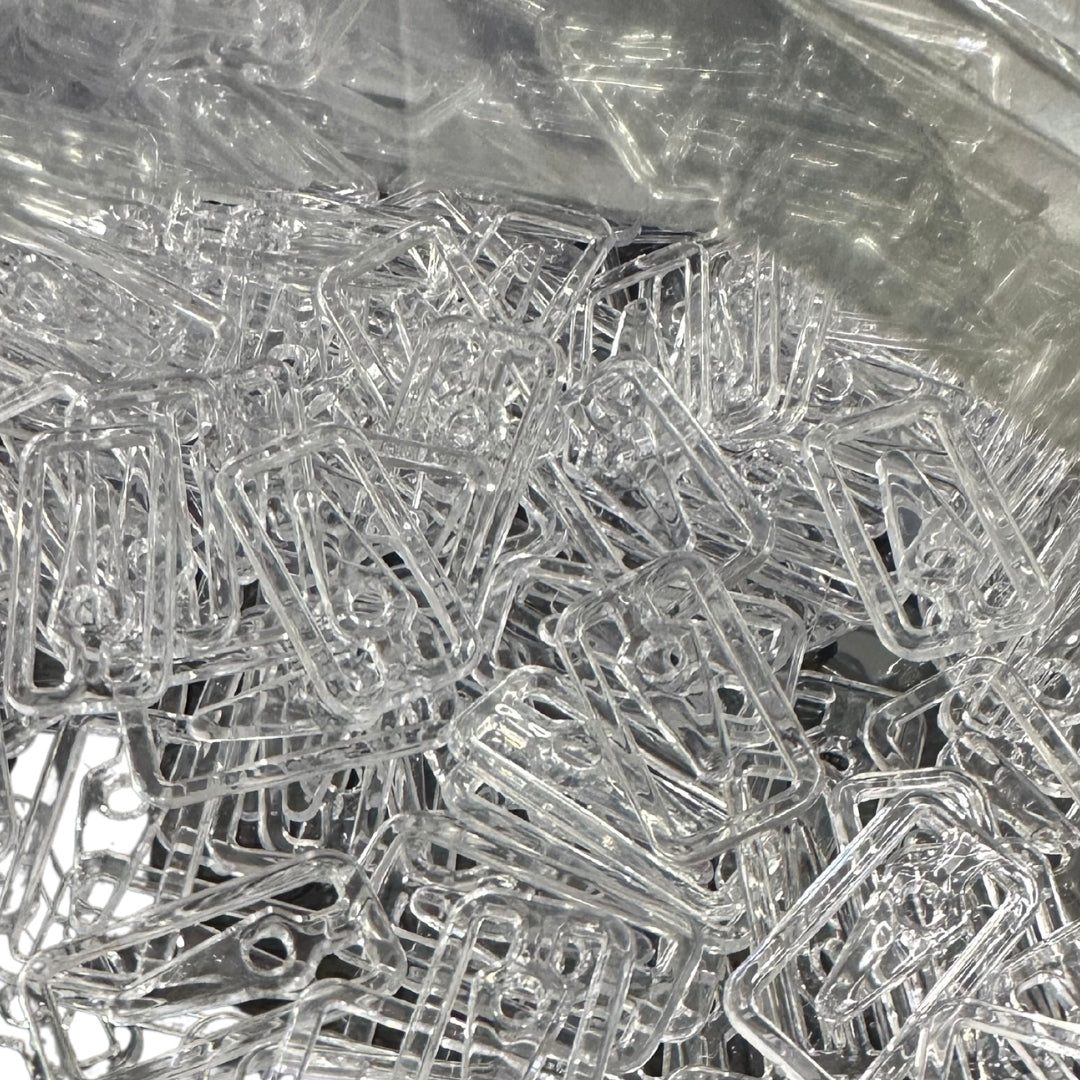 M Clip 2" (Clear) 1000 Pieces
