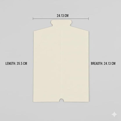 Paper Shirt Board 450 GSM  9"x14"