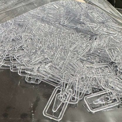 M Clip 2" (Clear) 1000 Pieces