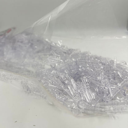 J Clip 2" (Clear) 1000 Pieces
