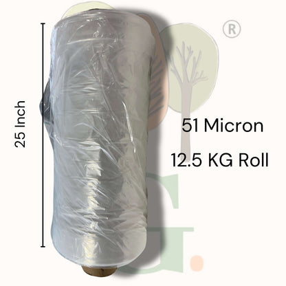 Laundry Poly Roll 24 Inch (LDPE) 51 micron - 13.5 Kg Roll