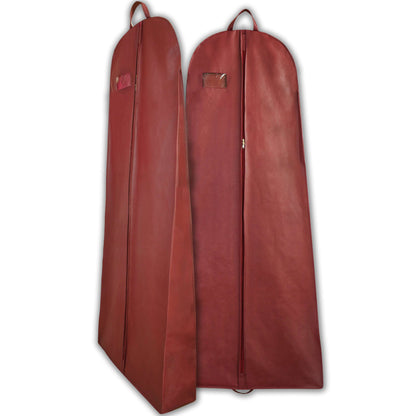 Wedding Lehenga Gown Long Dress Garment Cover Bags 72" with 8" Gusset - MAROON
