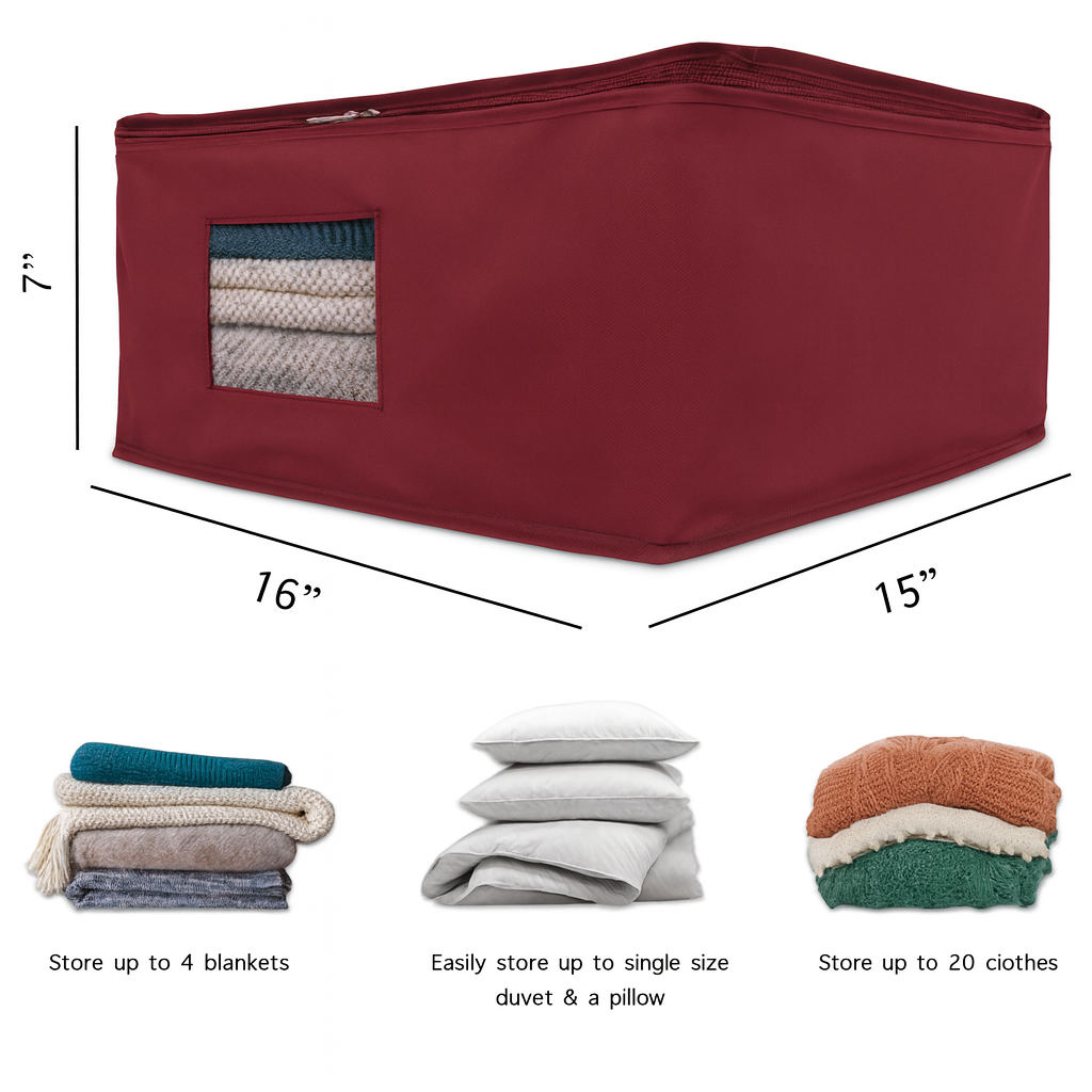 Wardrobe Storage Bag - Clothes Organizer & Container