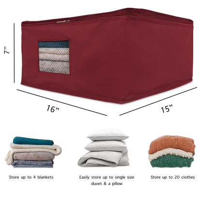 Wardrobe Storage Bag - Clothes Organizer & Container