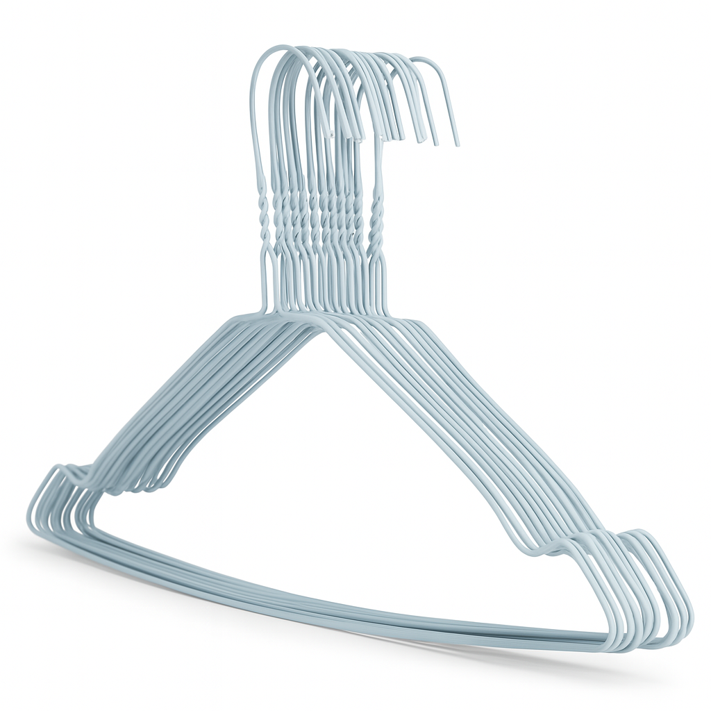 Metal Wire Hanger White