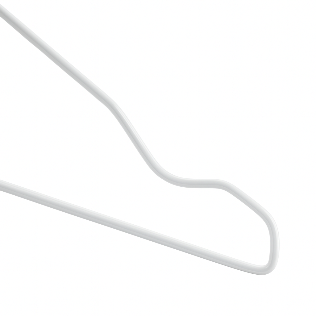 Metal Wire Hanger White