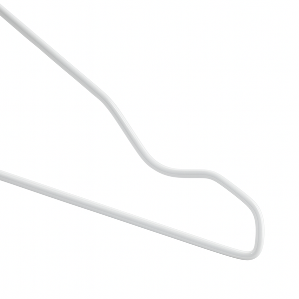 Metal Wire Hanger White