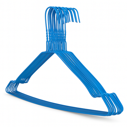 Metal Wire Hanger Blue