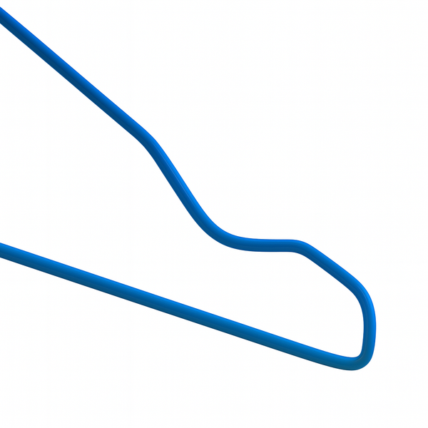 Metal Wire Hanger Blue