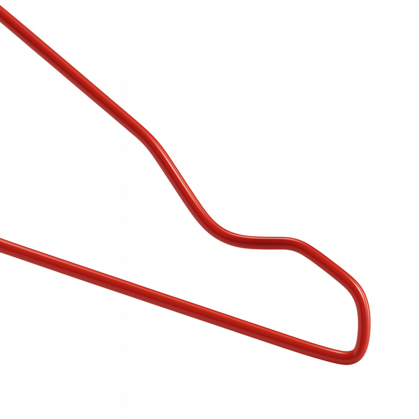 Metal Wire Hanger Red