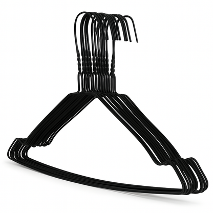 Metal Wire Hanger Black