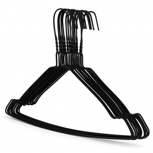 Metal Wire Hanger Black
