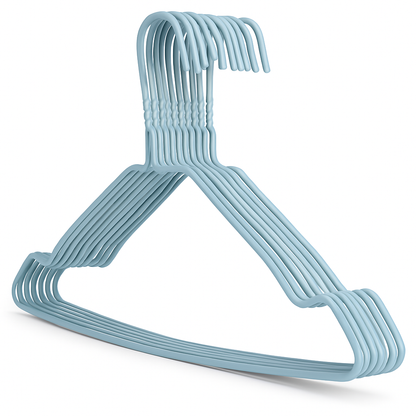 Metal Wire Hangers White