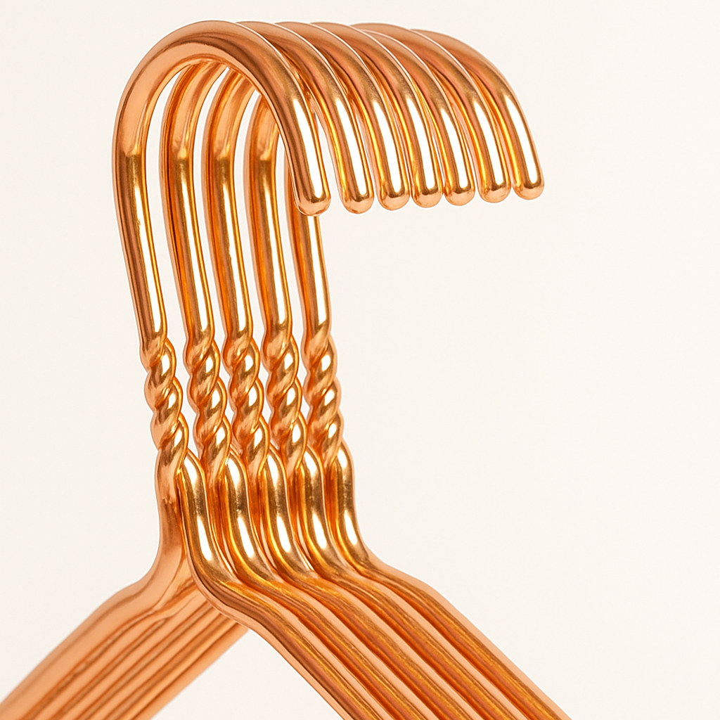 Metal Wire Hanger 16" 3mm - Rose Gold