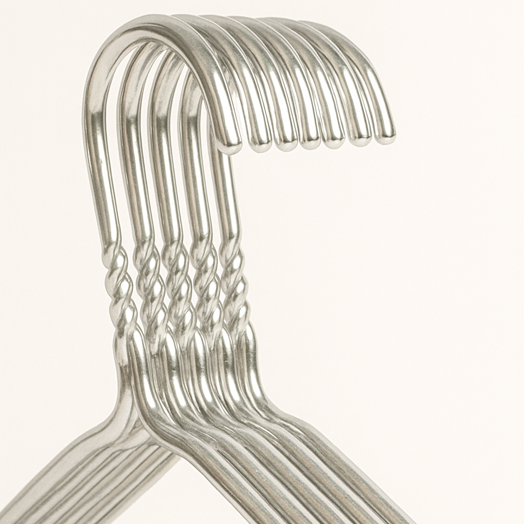 Metal Wire Hanger 16" 3mm - Silver