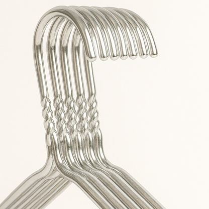 Metal Wire Hanger 16" 3mm - Silver