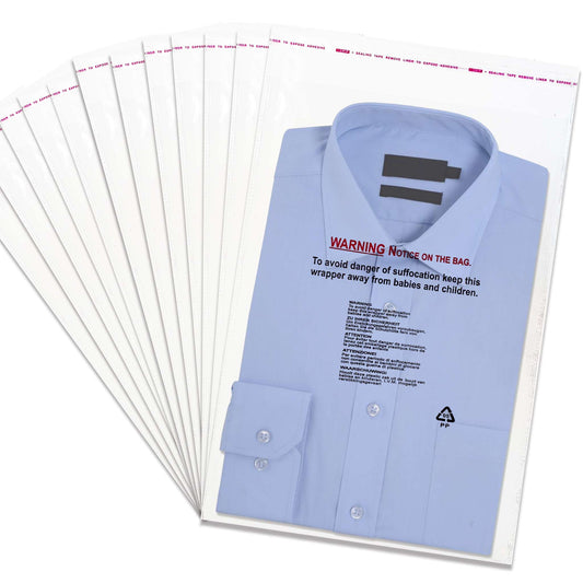 PP Poly Bags 12x18"