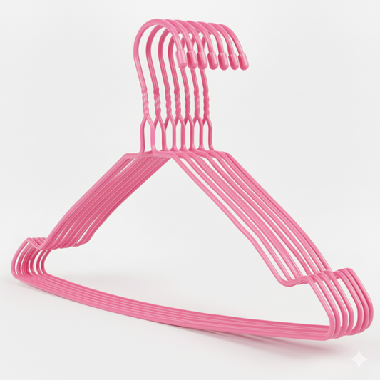 Clothes hanger pink 
