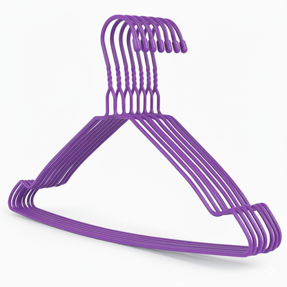 Clothes Hanger Purple