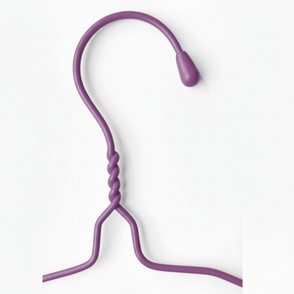 Clothes Hanger Purple