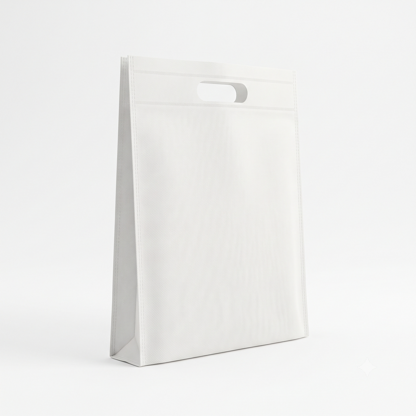 D-Cut Non Woven Bag 12" x 16" with 4" Gusset