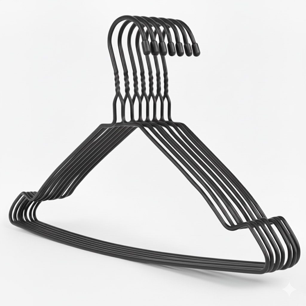 Clothes hanger black 