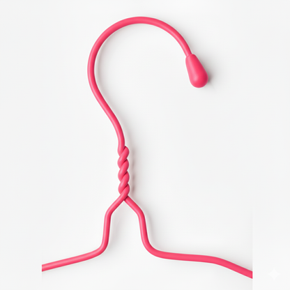 Clothes hanger pink 