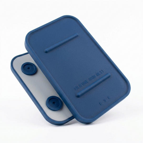Premium Heat-Resistant Silicone Iron Rest Pad with Anti-Slip Grip Feet