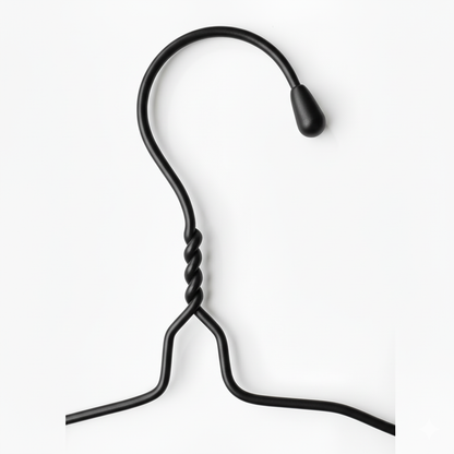Clothes hanger black 