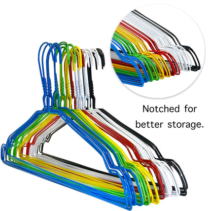 Dryclean & Laundry Metal Metal Wire Hanger 16" 2.2mm - Multicolour